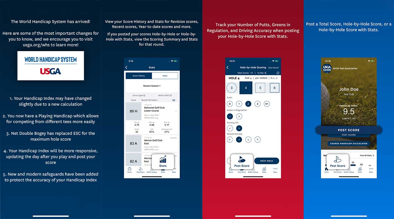 The easiest way to manage your handicap is through the GHIN app, which allows you to post scores, look up competitors and track your progress.