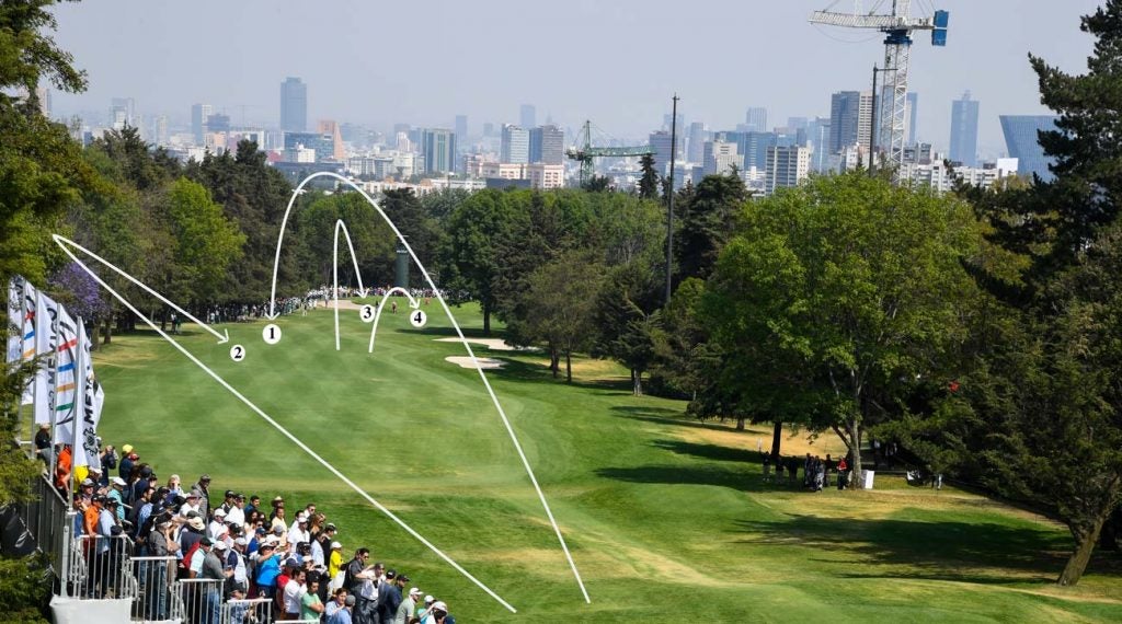 Drives will fly about 9 percent further at Chapultepec compared to sea level.