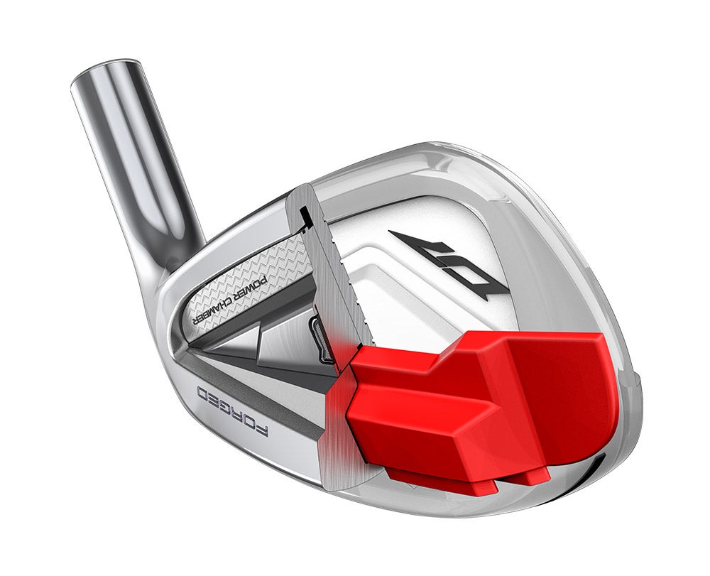 An artistic rendering of the back of the Wilson D7 Forged iron.