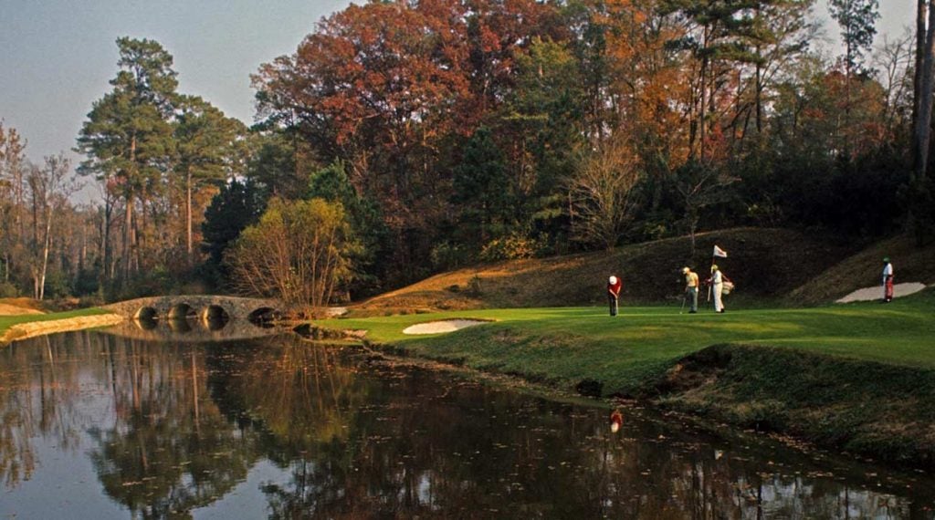 Augusta National in the fall? Yes please.