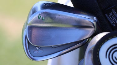 Bernhard Langer's irons were created by Tiger Woods' former clubmaker.