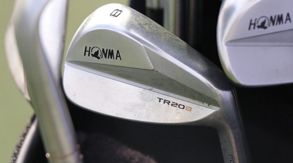 Kevin Chappell recently inserted Honma's TR20B irons. 