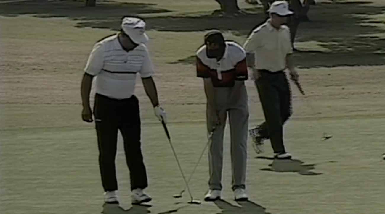 Earl and Tiger, sharing a laugh.