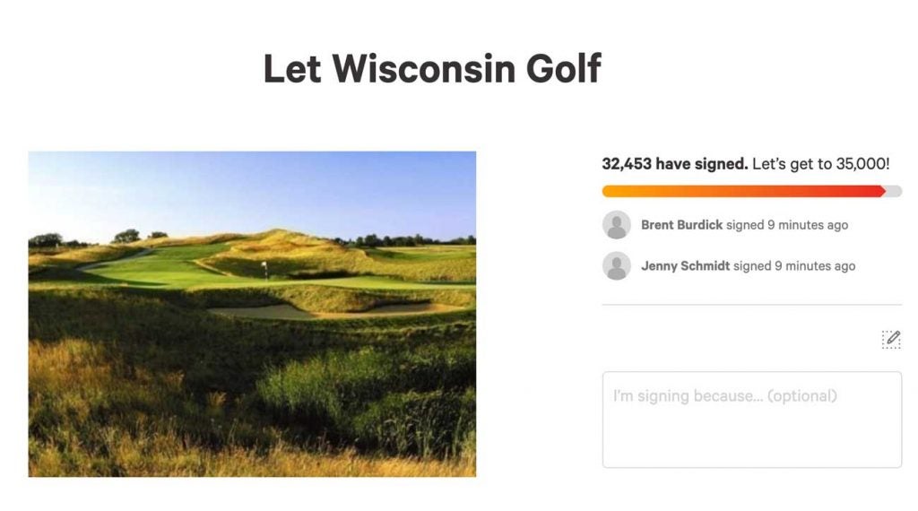 golf petition