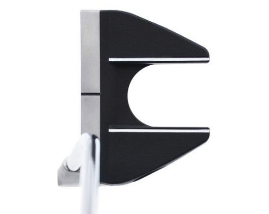 The Axis1 Rose putter at address.