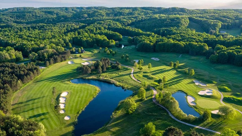 The Donald Ross Memorial course at Boyne Highlands in Michigan.