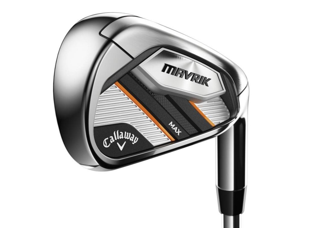 Another view of the Callaway Mavrik Max iron.