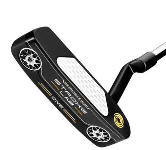 The Odyssey Stroke Lab Black One putter.