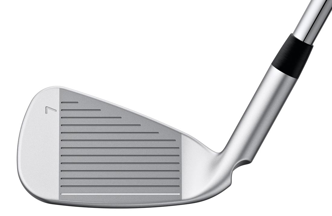 The face of the Ping G410 iron.