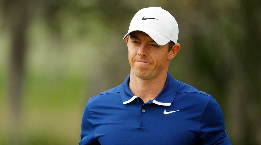 Rory mcIlroy frustrated