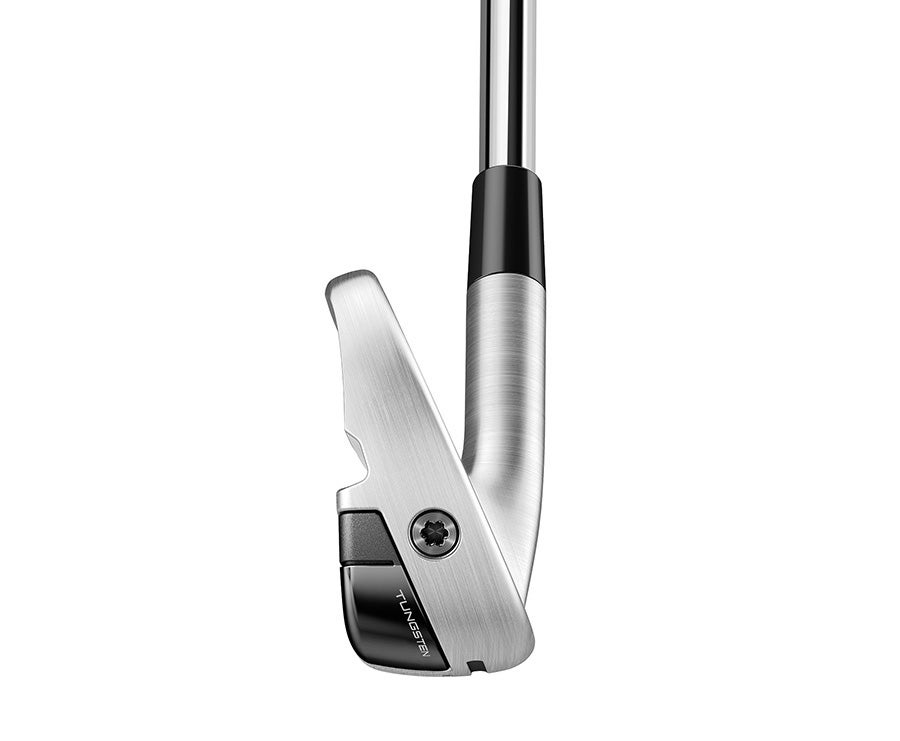 The toe of the TaylorMade P790 Ti iron.