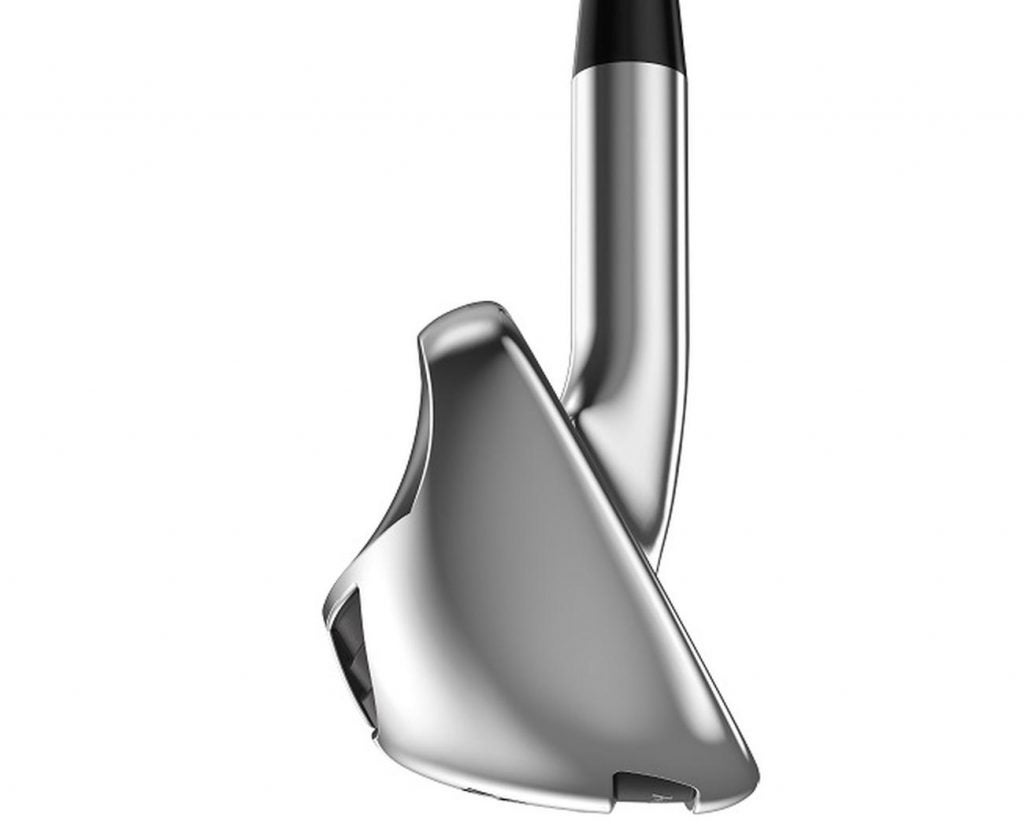 The toe of the Tour Edge Hot Launch 4 iron.