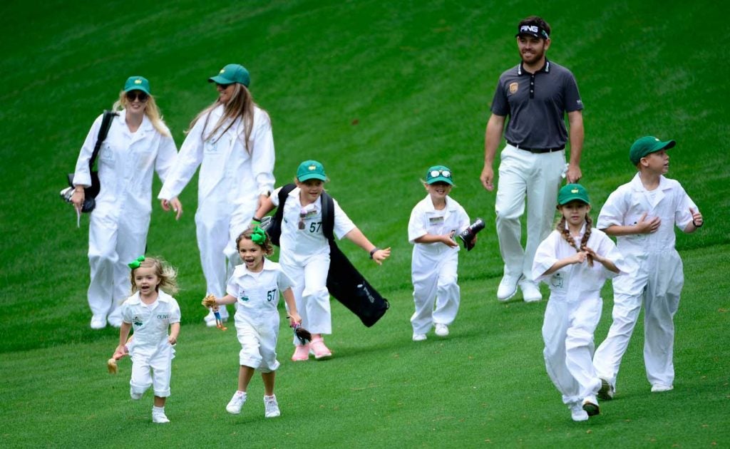 The enterprising father behind Augusta National's kid caddie uniforms