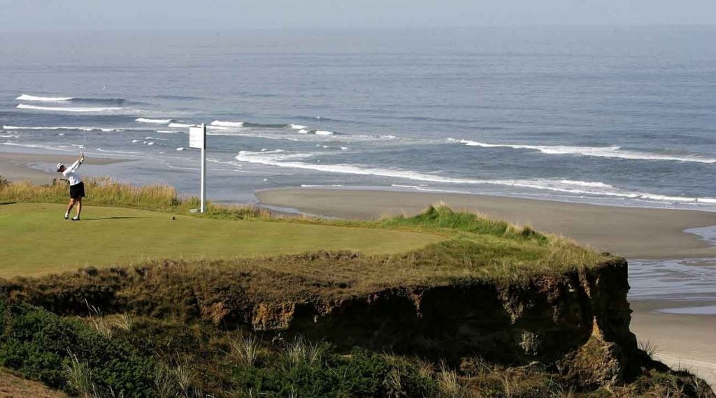 The 11th hole at Pacific Dunes. 