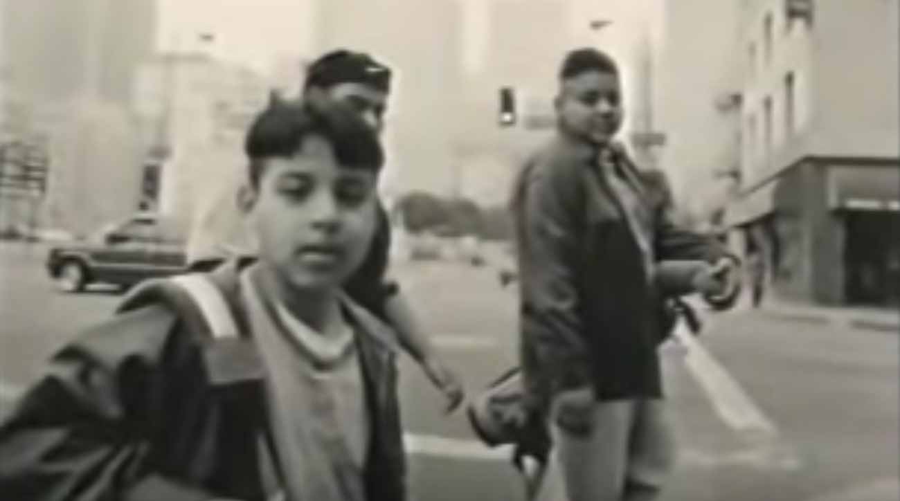 In the '90s, even the idea of kids of diverse backgrounds playing golf in a cityscape was somewhat subversive.