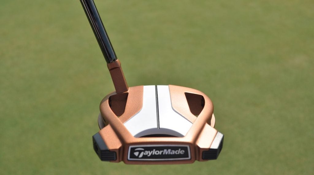 Rory McIlroy's TaylorMade putter. 