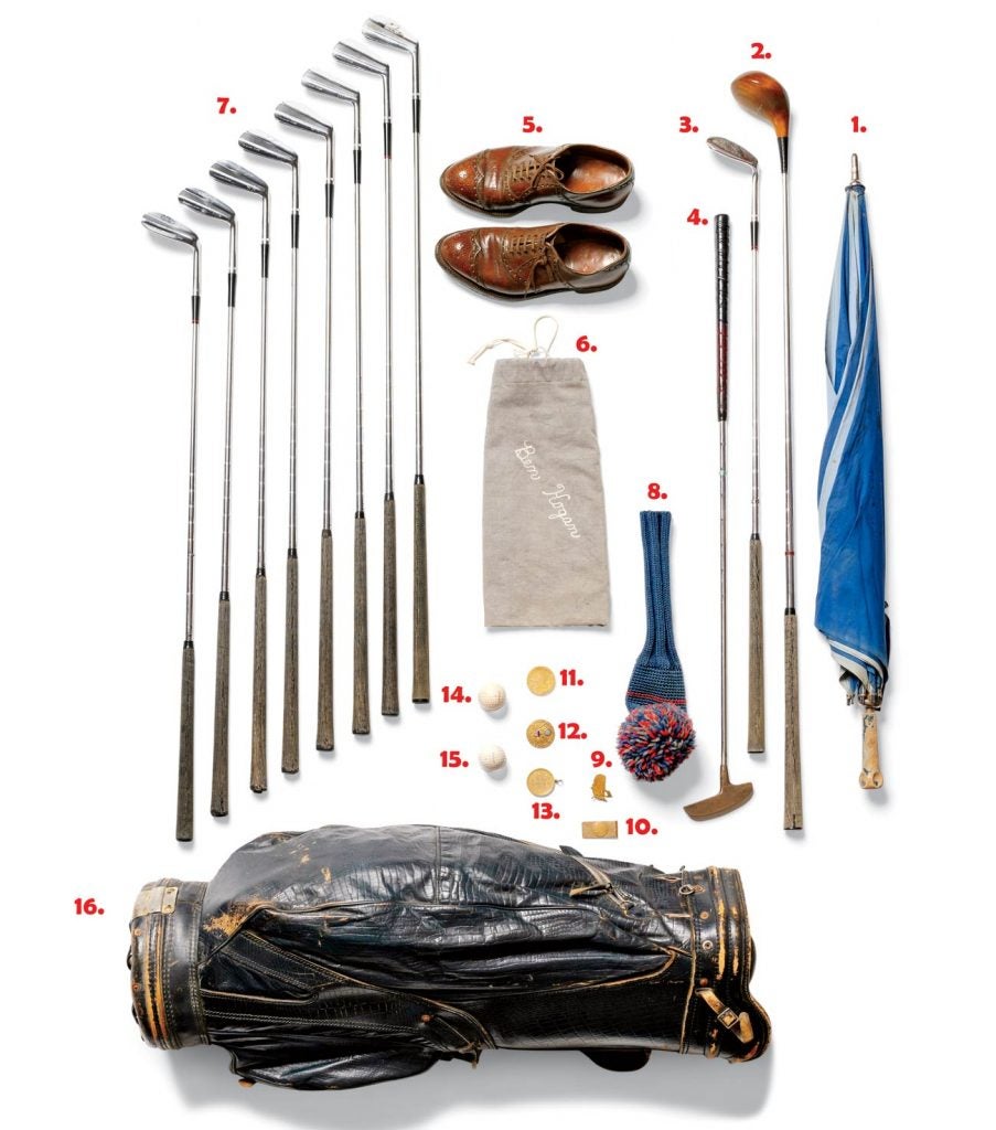 in Ben Hogan's golf bag? A look the equipment
