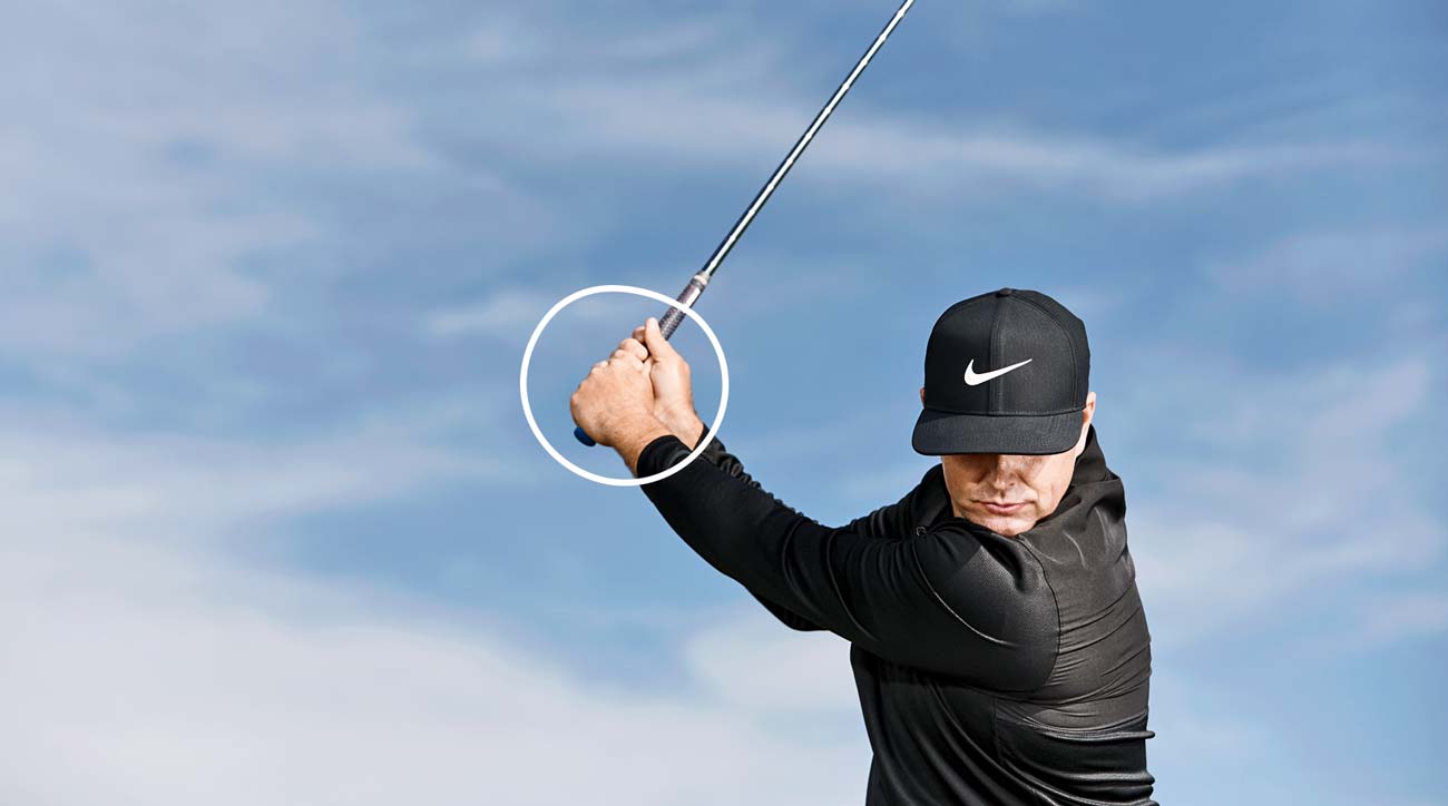 Apply pressure to your lead thumb. You’ll feel more secure and improve your transition. Do this.