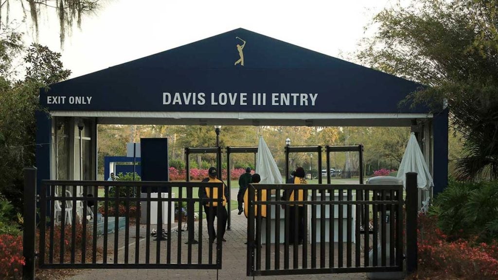 Players championship gate closed