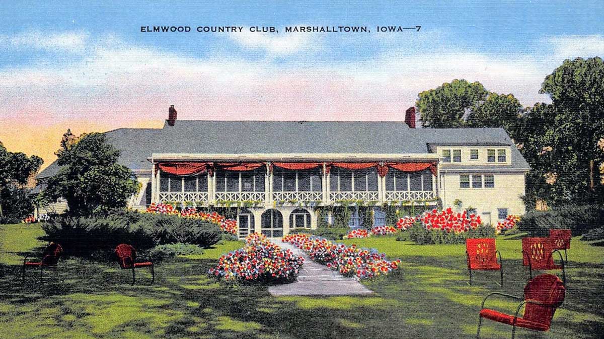 A postcard of Elmwood Country Club.