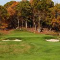 The par-3 17th at George Wright Golf Course, just outside Boston.