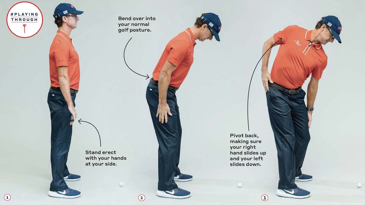 improve impact position in golf swing - magic drill