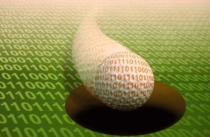 Internet digital golf w/ binary code