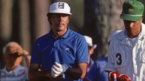 Seve Ballesteros at the 1986 Masters.