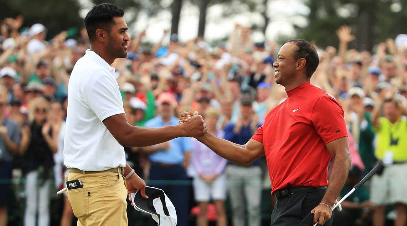 Why Tiger Woods gave Tony Finau the cold shoulder on Masters Sunday