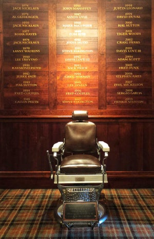 TPC Sawgrass barber chair