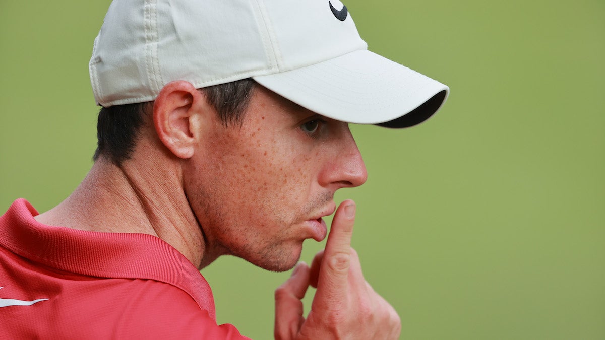 Pro golfer Rory McIlroy