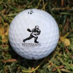 Johnny Manziel's Heisman golf balls.