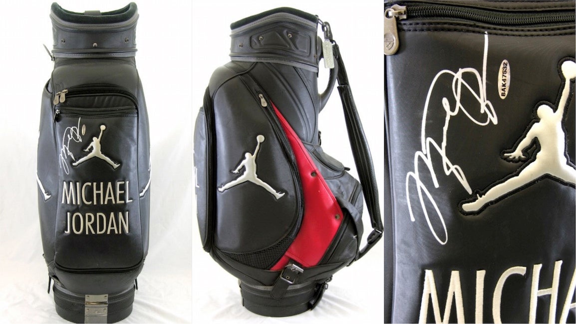 Michael Jordan's custom golf gear from the 1990's now available at auction