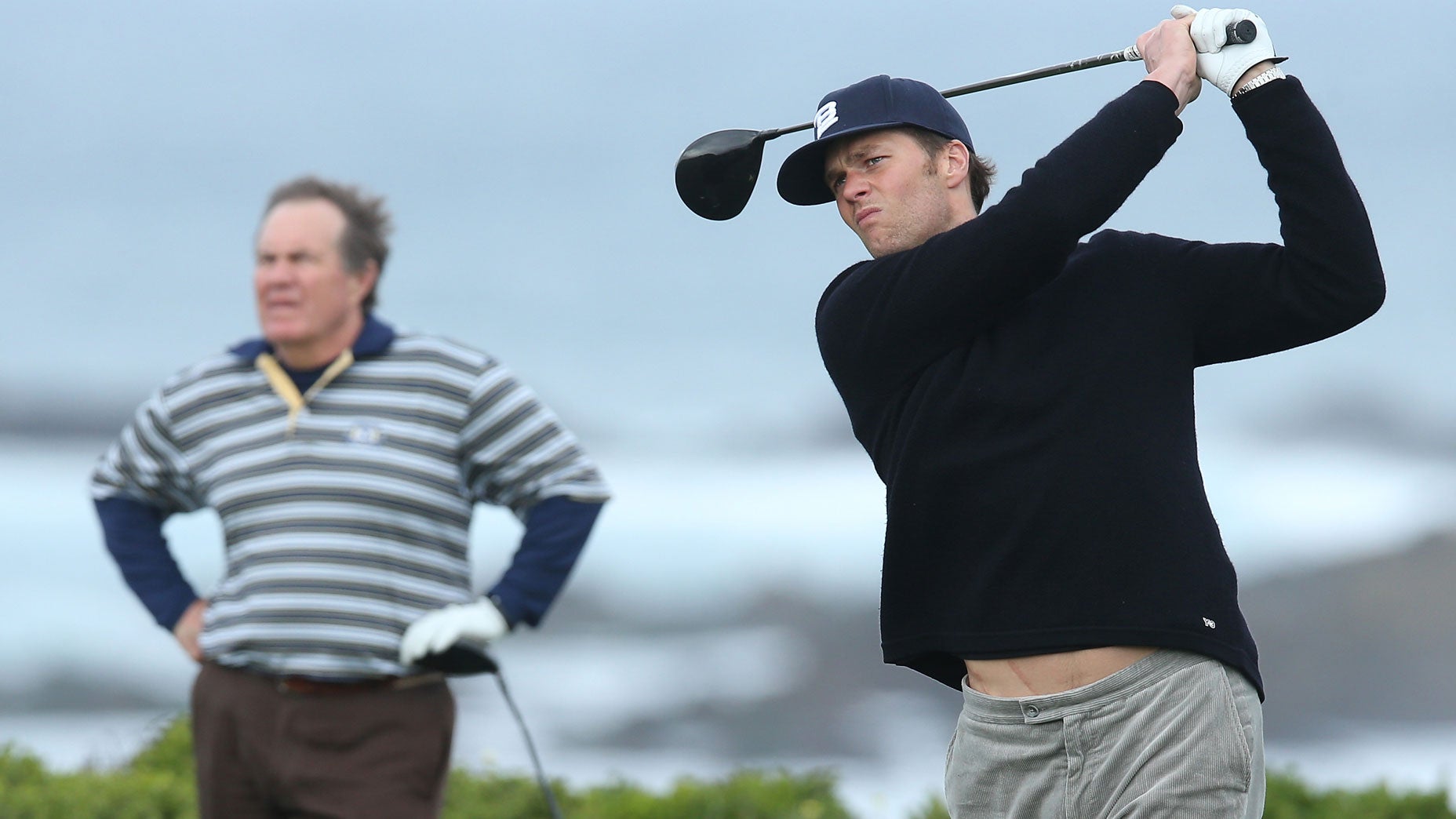 Tom Brady, former Patriots quarterback says golf game is somewhere