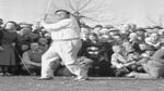 babe ruth playing golf