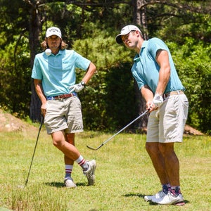 the bryan brothers playing golf