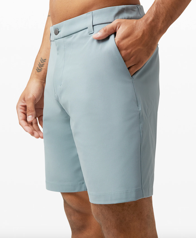 Lululemon - Commission Straight-Leg Warpstreme™ Golf Shorts - Blue