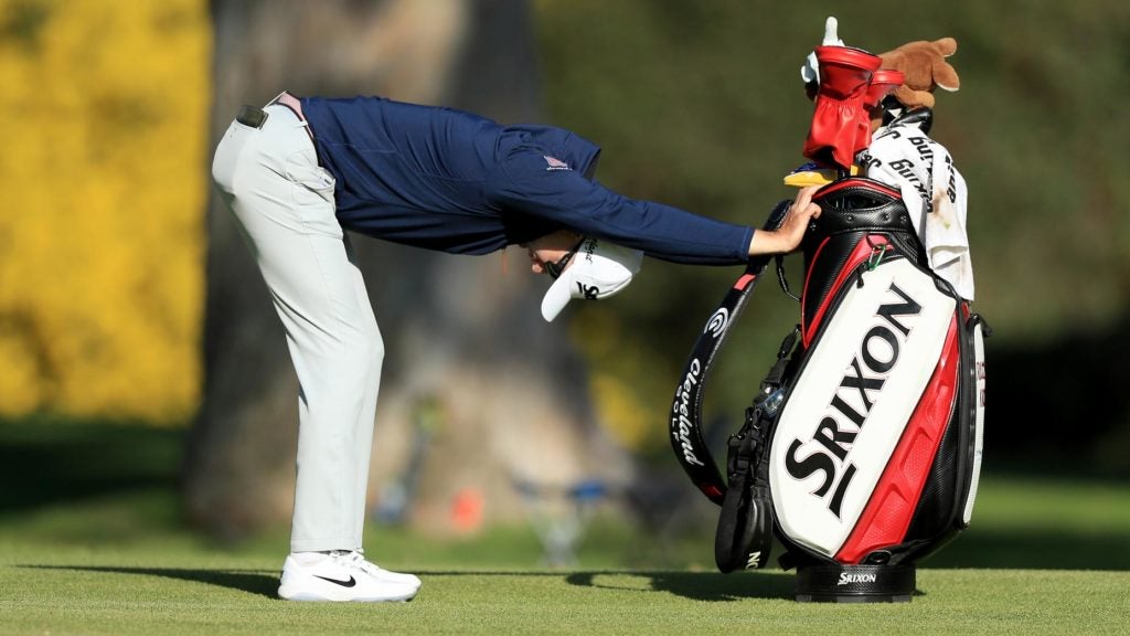 golfer stretches