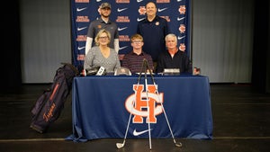 Griff McCrary signs to play college golf.