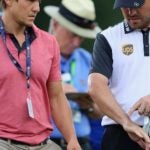 louis oosthuizen examines a hand injury