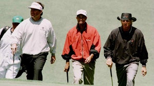 greg norman fred couples and tiger woods