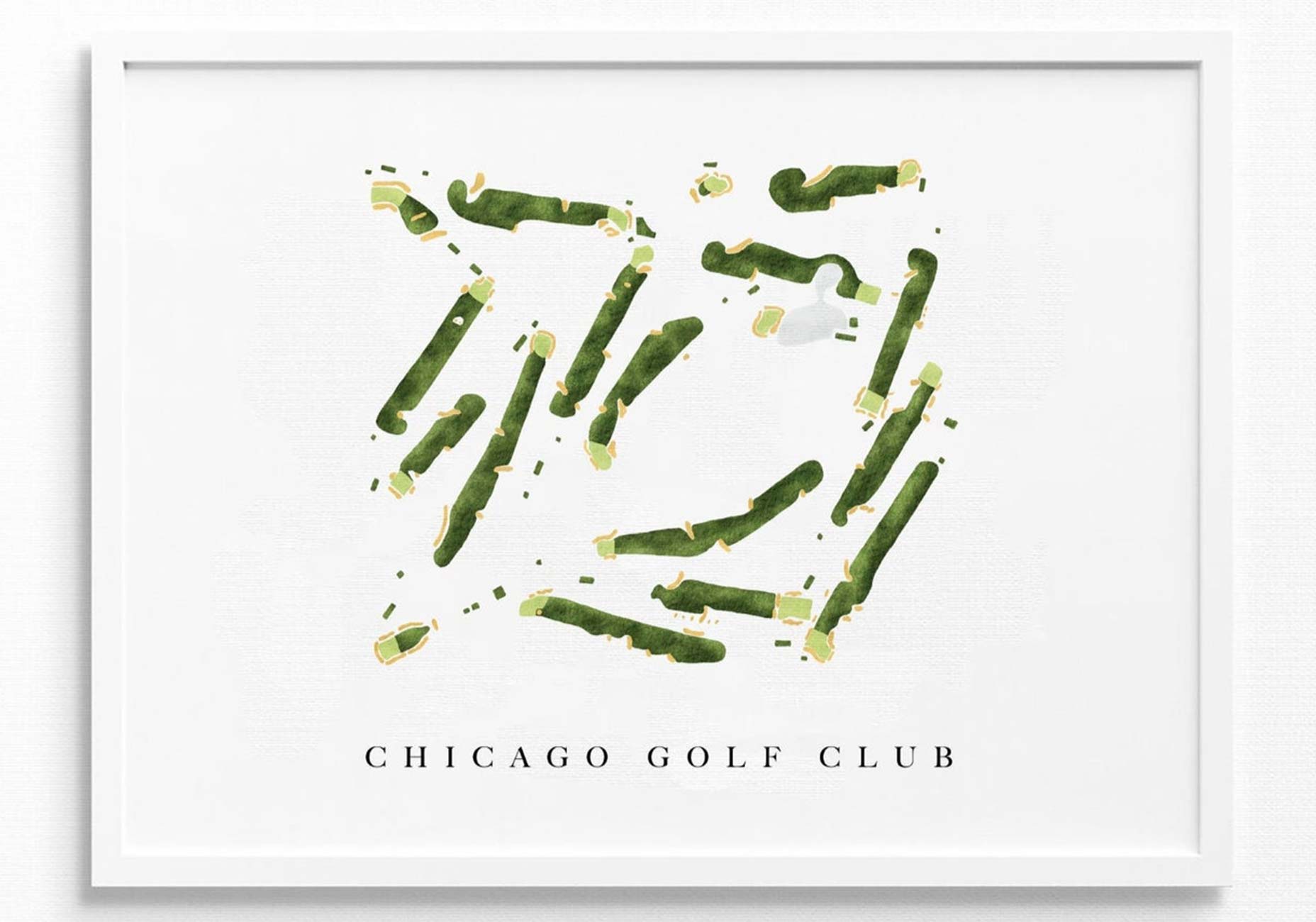 Chicago Golf Club poster