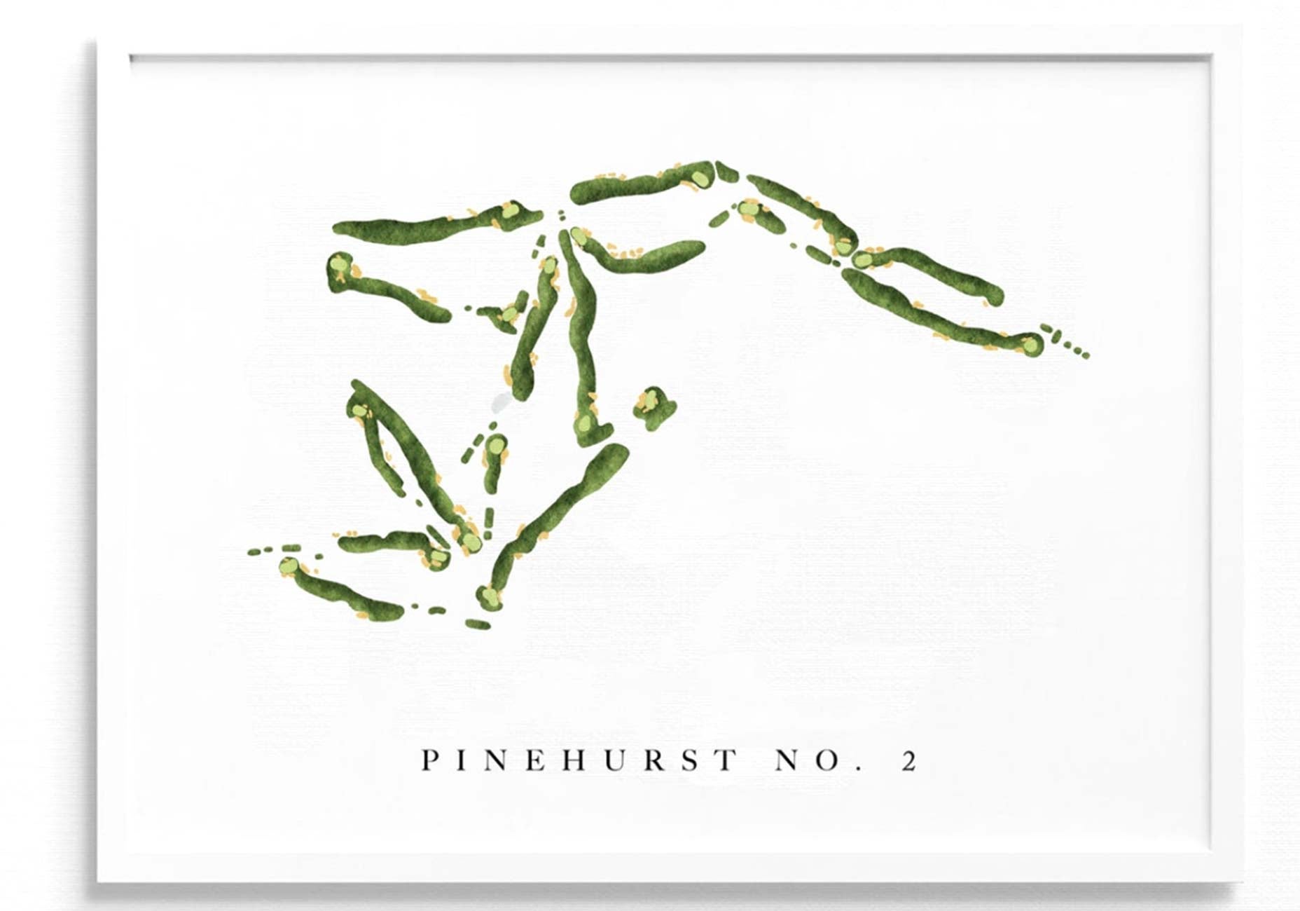 Pinehurst No. 2 poster