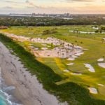 An aerial view of Seminole Golf Club in Florida.