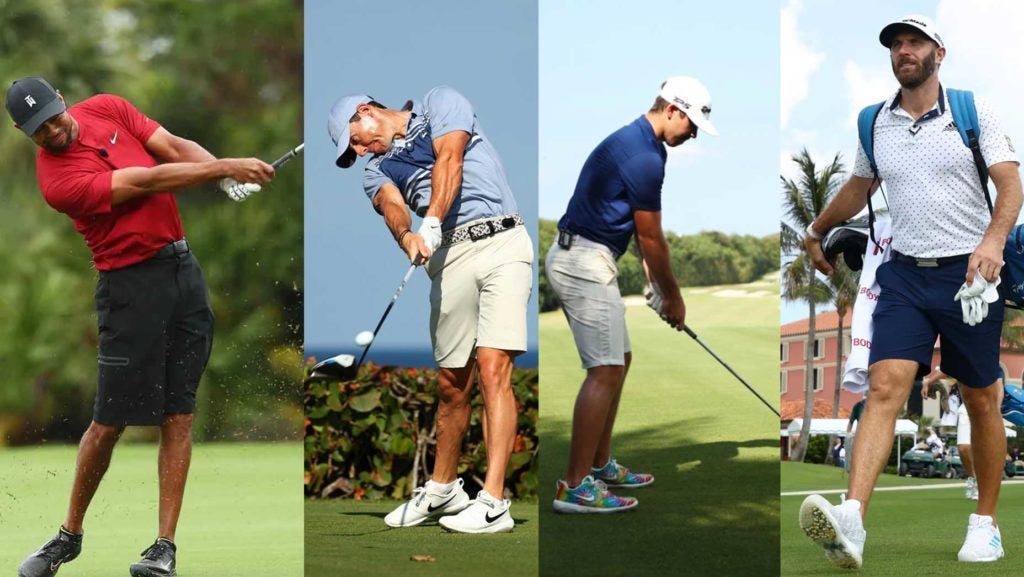 Tiger Woods, Rory McIlroy, Matthew Wolff and Dustin Johnson