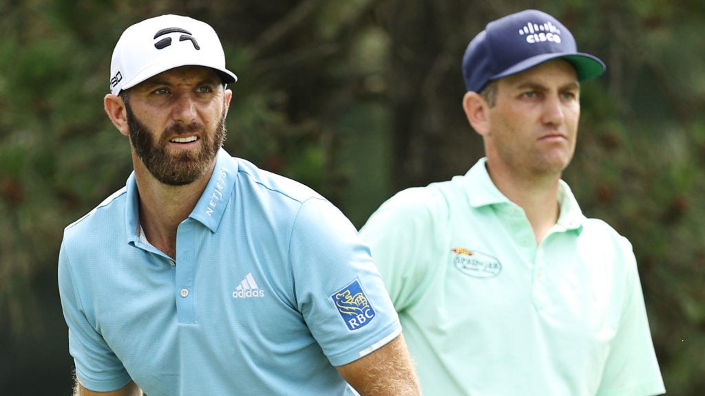Dustin Johnson and Brendon Todd