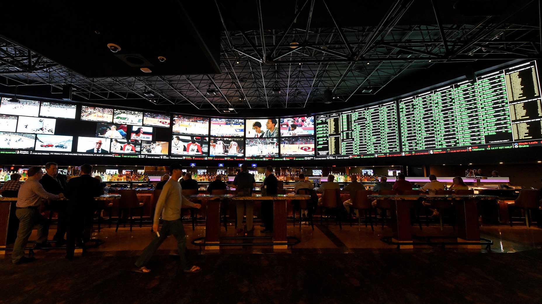 Sports betting at the Westgate Las Vegas Resort & Casino.
