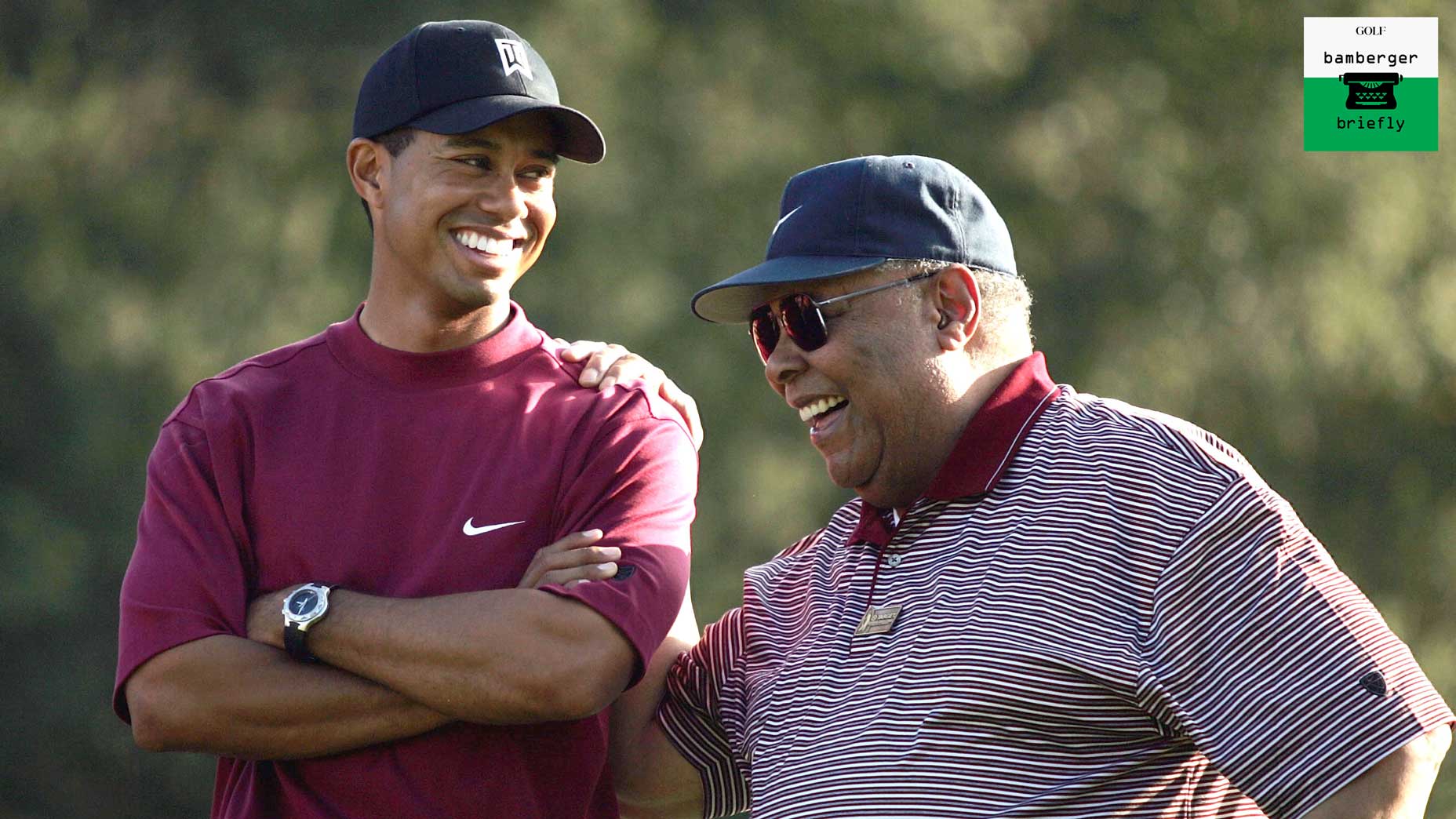 Tiger and Earl Woods