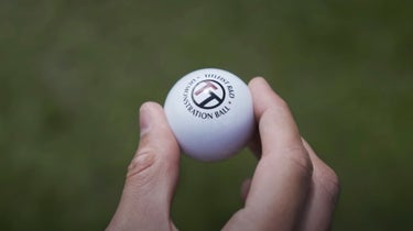 dimpleless golf ball