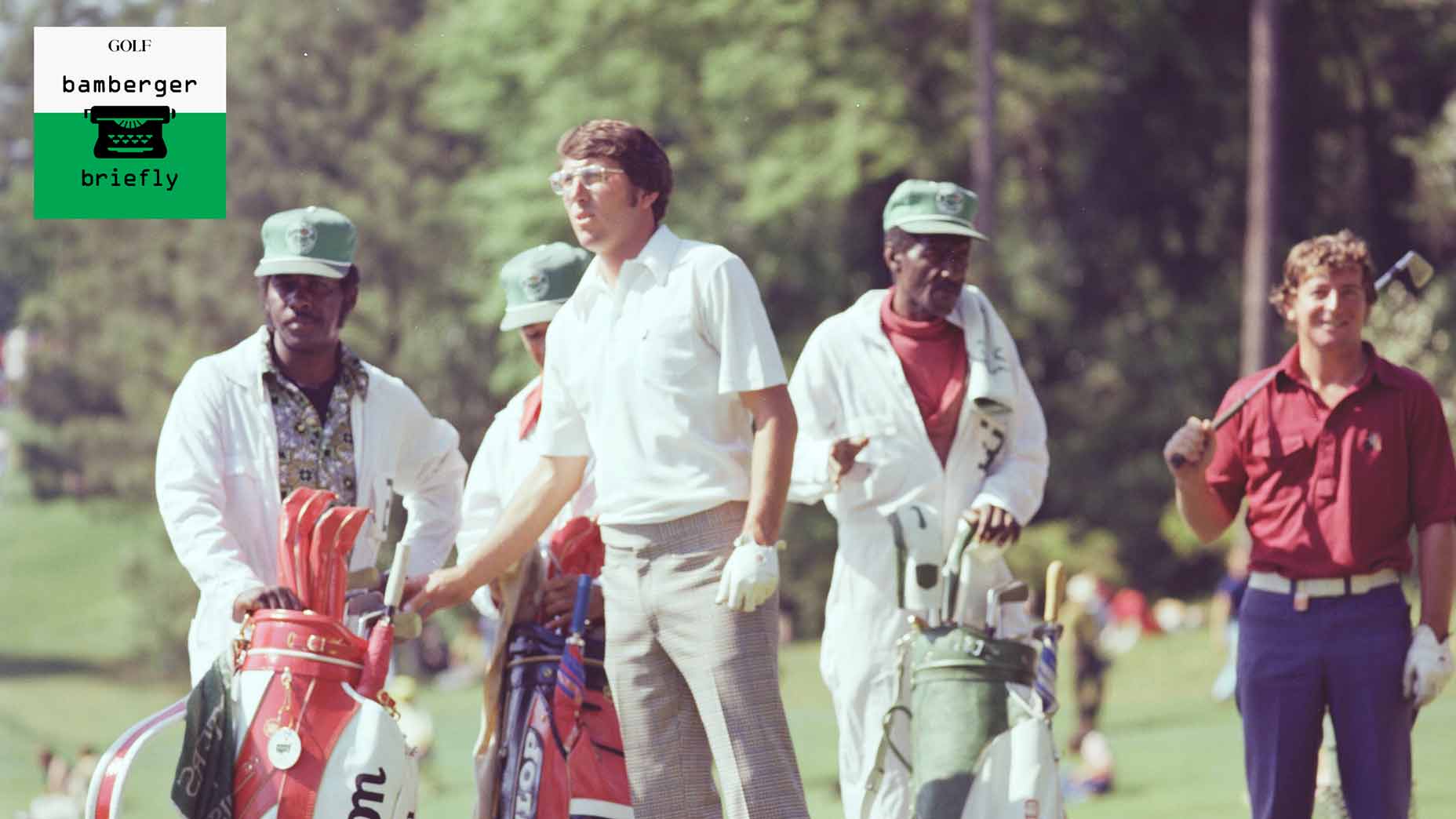 Why black tour caddies from a generation ago were so good at their jobs